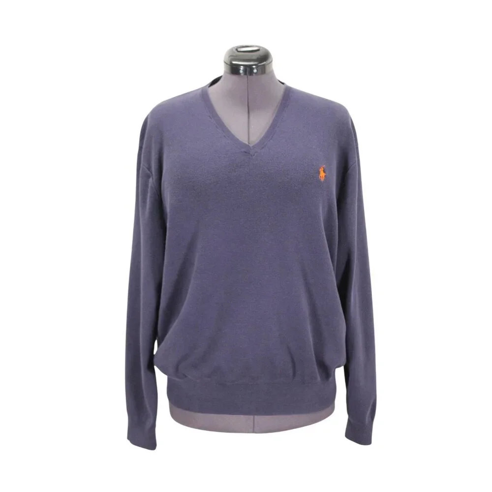 Polo Ralph Lauren Men’s Size XXL‎ V-Neck Pima Cotton Sweater Classic Fit